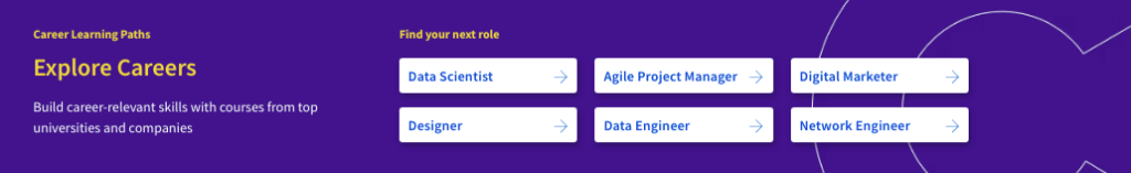 Coursera vs Udemy - Coursera Career Learning Paths