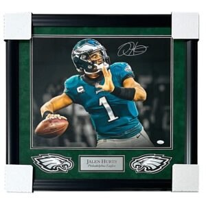 Jalen Hurts Philadelphia Eagles Signed Framed